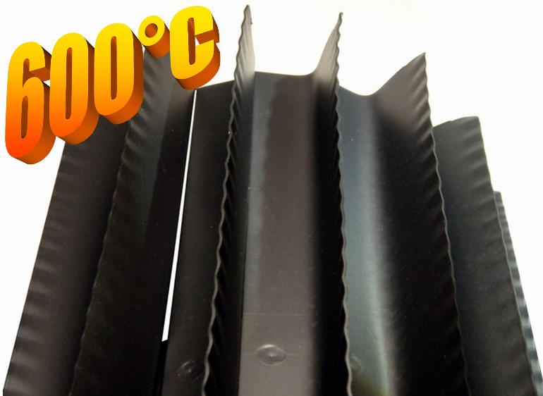 Radiator - wymiennik cieplny 110/500mm czarny